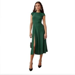 Reformation Gavin Dress - Green